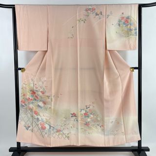 訪問着 身丈153cm 裄丈63cm 正絹 秀品 【中古】(着物)