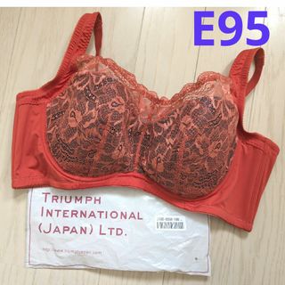 トリンプ(Triumph)のＥ９５★トリンプ★すっきりバストを覆う肩も楽なブラジャー★大きいサイズ★新品(ブラ)