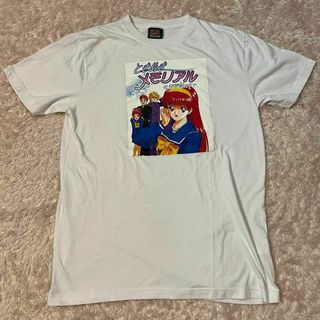 KONAMI - ときメモ　ゲームシャツ　藤崎詩織　メンズ　半袖Tシャツ　ときめきメモリアル