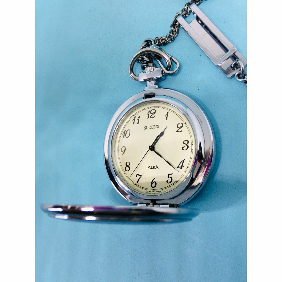 SEIKO(セイコー)のG14）正統派トラッド(*'▽')セイコー蓋付き懐中時計・電池交換シルバー メンズの時計(その他)の商品写真