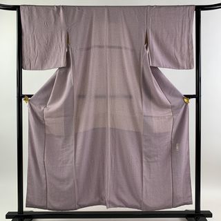 小紋 身丈155cm 裄丈65cm 正絹 名品 【中古】(着物)