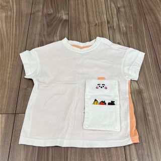 ジーユー(GU)の90cm GU シナぷしゅ tシャツ　シャツ　90(Tシャツ/カットソー)