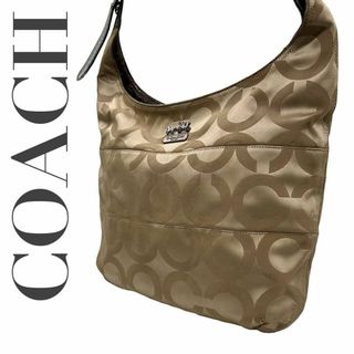 コーチ(COACH)のCOACH コーチ　s87　オプアート　斜め掛け　ショルダーバッグ　キャンバス(ショルダーバッグ)