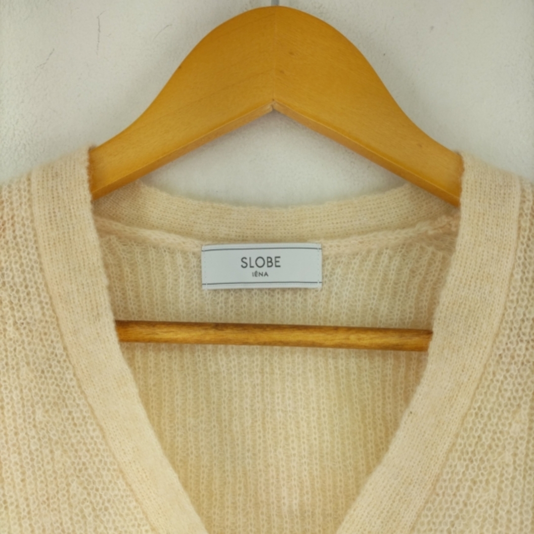 SLOBE IENA(スローブイエナ)のSLOBE IENA(スローブイエナ) MOHAIR CROP CARDIGAN レディースのトップス(カーディガン)の商品写真