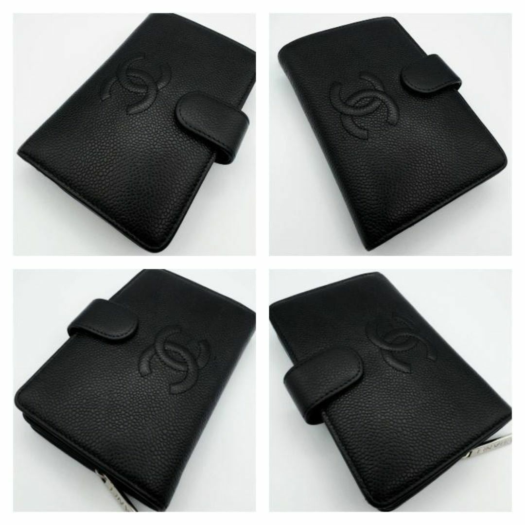 CHANEL(シャネル)の限定価格♪　シャネル財布　キャビアスキン　ミディアムウォレット　二つ折り財布 レディースのファッション小物(財布)の商品写真