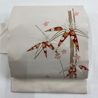 名古屋帯 秀品 正絹 【中古】(帯)