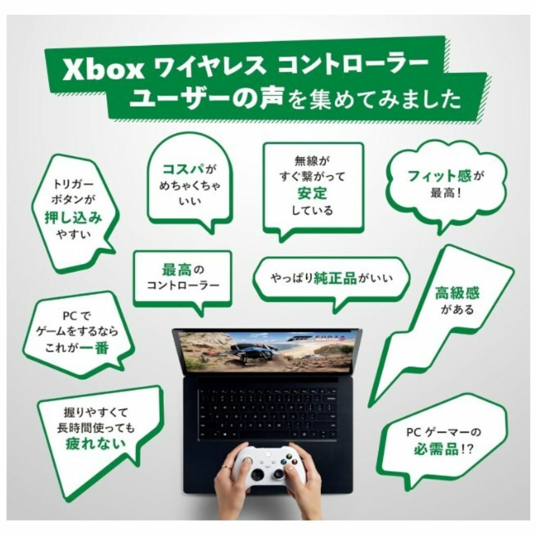 Xbox ワイヤレス コントローラー (ショックブルー) 252AM エンタメ/ホビーのゲームソフト/ゲーム機本体(その他)の商品写真