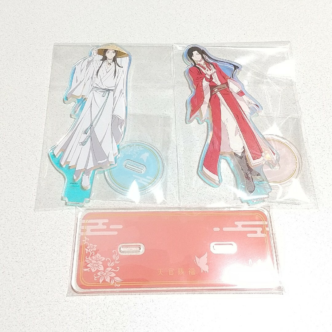 天官赐福 天官賜福  謝憐 三郎 オーロラアクリルスタンドセット エンタメ/ホビーのアニメグッズ(その他)の商品写真