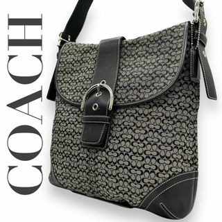 コーチ(COACH)のCOACH コーチ　s87　斜め掛け　6377　ショルダーバッグ　ソーホー　黒(ショルダーバッグ)