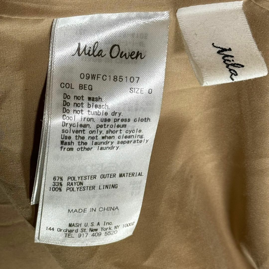 Mila Owen(ミラオーウェン)の『Mila Owen』ミラオーウェン (0) トレンチコート レディースのジャケット/アウター(トレンチコート)の商品写真