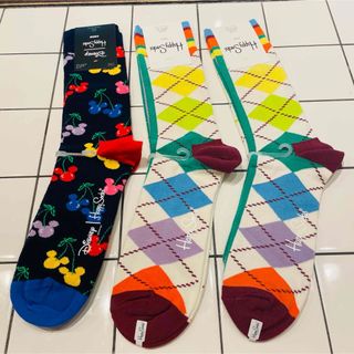 【新品】紳士靴下　ハッピーソックスHappy Socks       3足セット