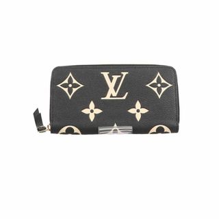 ルイヴィトン(LOUIS VUITTON)の【内側ファスナーに若干引っ掛かり（赤丸部）等】ルイヴィトン LOUISVUITTON 長財布 モノグラム アンプラント ジッピー(財布)