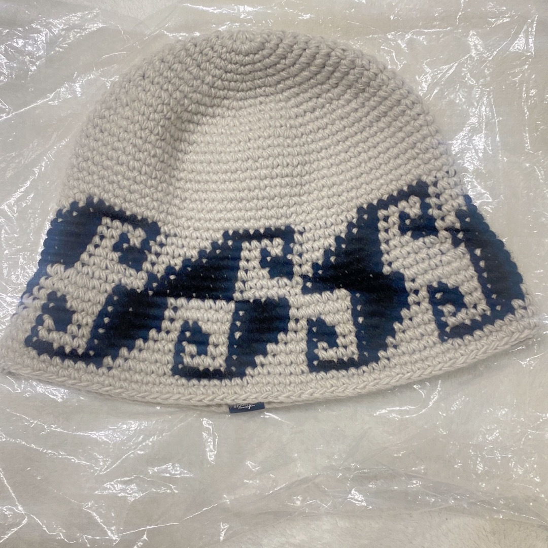 STUSSY - Stussy クラッシャーハット waves knit bucket hatの STUSSY - Stussy クラッシャーハット waves knit bucket hatの
