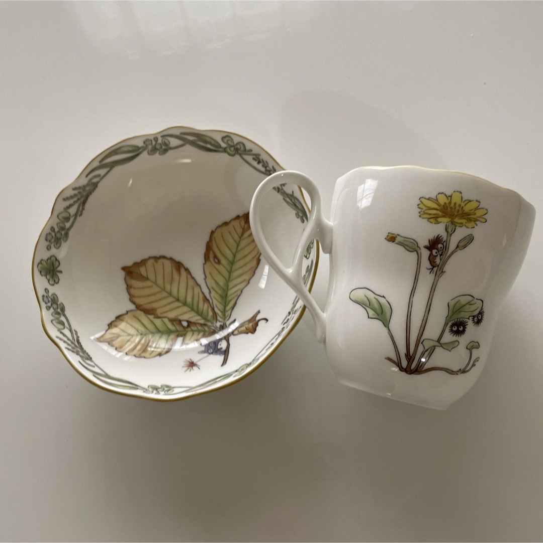 Noritake(ノリタケ)のトトロマグカップ、小鉢 インテリア/住まい/日用品のキッチン/食器(食器)の商品写真