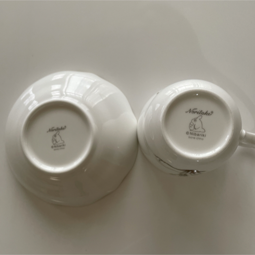Noritake(ノリタケ)のトトロマグカップ、小鉢 インテリア/住まい/日用品のキッチン/食器(食器)の商品写真