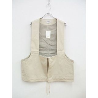 tone SUMMER HINTING VEST/TO-SS20-VT01/サイズ3 定価27000円+税 ベスト ベージュ メンズ トーン【中古】0-0825S♪(ベスト)