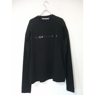 JOHN LAWRENCE SULLIVAN DEEPER THAN NIGHT ARM HOLE L/S TOP 長袖Tシャツ カットソー ブラック メンズ  ジョンローレンスサリバン【中古】0-1228M▲