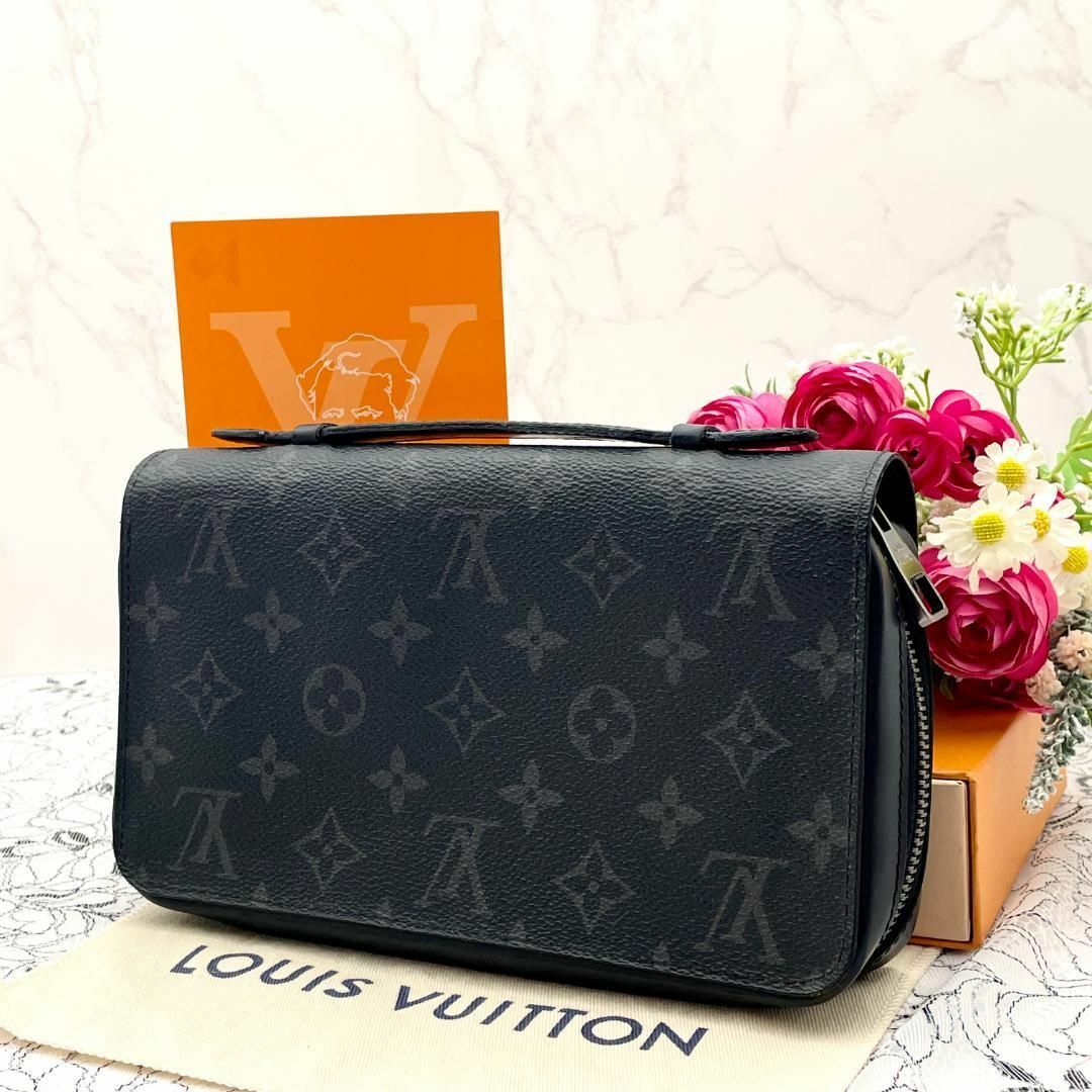 LOUIS VUITTON(ルイヴィトン)の★美品★　ルイヴィトン　モノグラム　エクリプス　ジッピーXL メンズのファッション小物(長財布)の商品写真