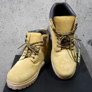 【新品/送料込】★NEW WALES TAN 本革スエードワークブーツ★(ブーツ)