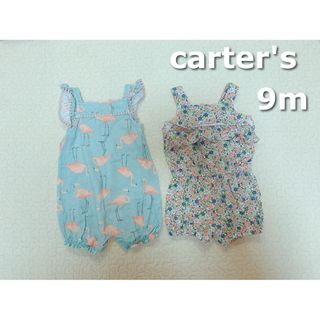 カーターズ(carter's)のコストコ　carter's ロンパース　2点セット　女の子　9m(カバーオール)