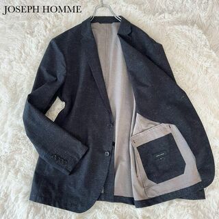 極美品 JOSEPH HOME トラベルジャケット ストレッチ ネイビー 52(テーラードジャケット)