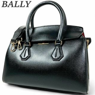 Bally - バリー BALLY SOMMET 2way ハンドバッグ 肩掛け 黒 ブラック