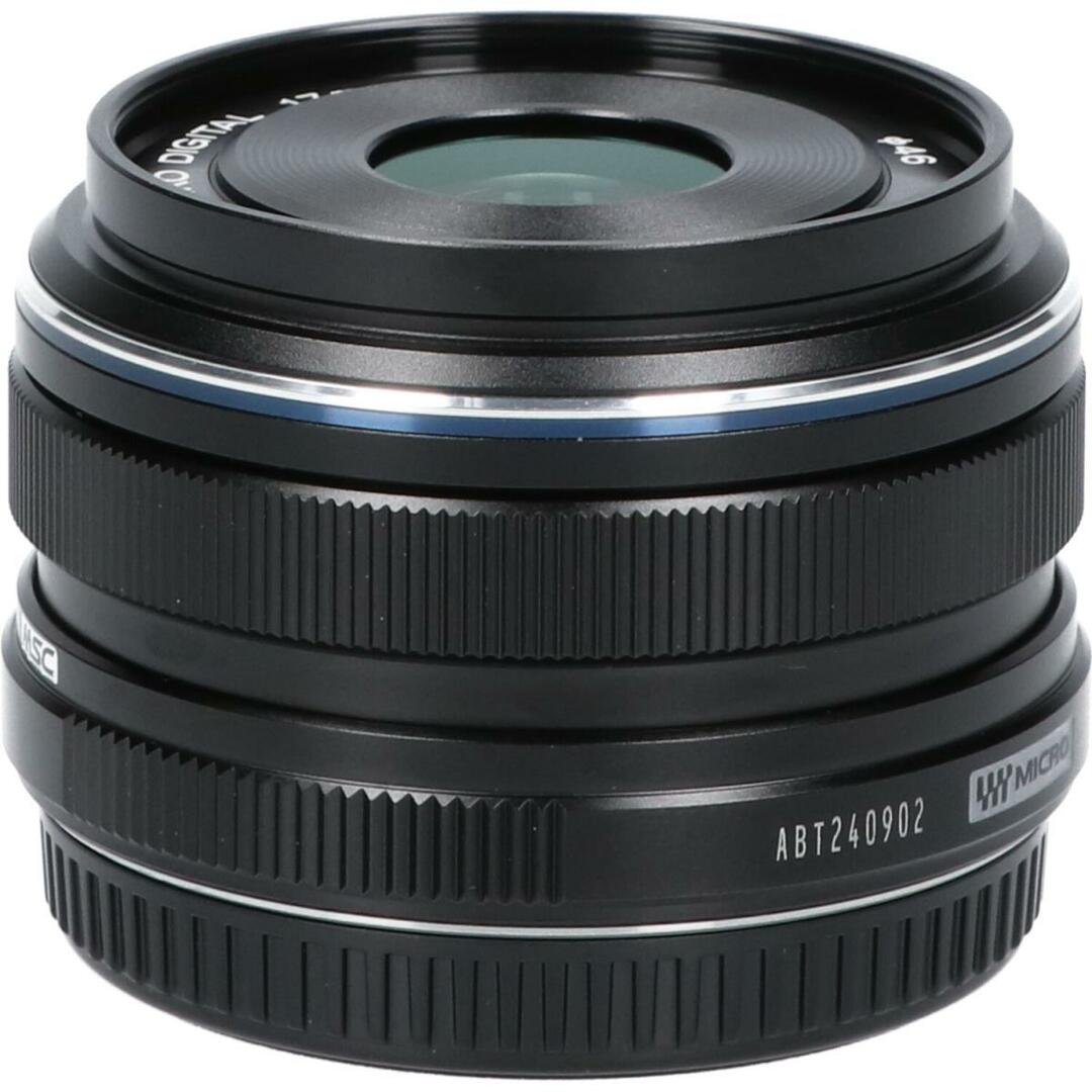 OLYMPUS(オリンパス)のＯＬＹＭＰＵＳ　ＭＺＤ１７ｍｍ　Ｆ１．８ＢＬＡＣＫ スマホ/家電/カメラのカメラ(レンズ(ズーム))の商品写真