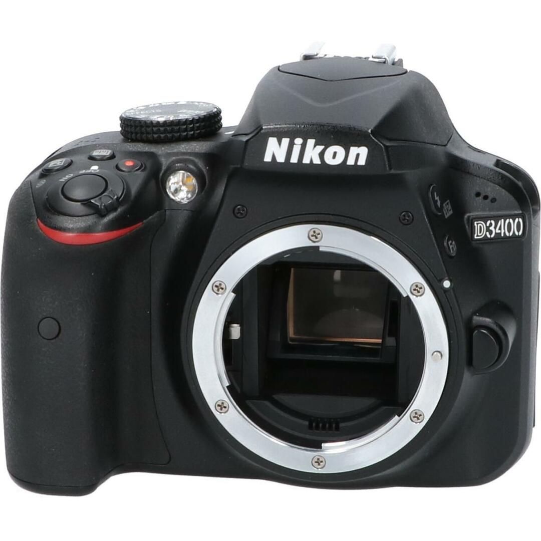 Nikon(ニコン)のＮＩＫＯＮ　Ｄ３４００　ブラック スマホ/家電/カメラのカメラ(デジタル一眼)の商品写真