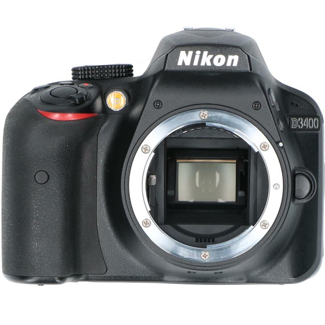 Nikon(ニコン)のＮＩＫＯＮ　Ｄ３４００　ブラック スマホ/家電/カメラのカメラ(デジタル一眼)の商品写真