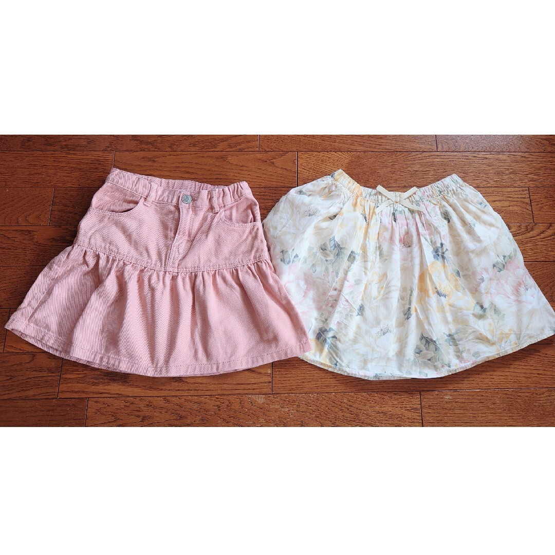 春夏用スカート キッズ キッズ/ベビー/マタニティのキッズ服女の子用(90cm~)(スカート)の商品写真