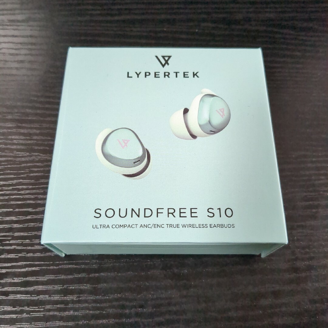 LYPERTEK ワイヤレスイヤホン SOUNDFREE S10 GREEN スマホ/家電/カメラのオーディオ機器(ヘッドフォン/イヤフォン)の商品写真