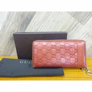 Gucci - K広123/ グッチ 長財布 GG ハートビットラウンドファスナー