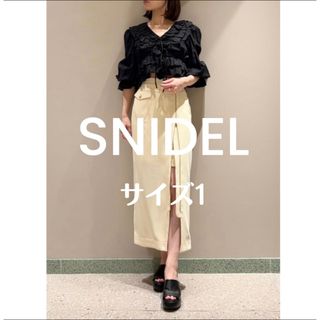 スナイデル(SNIDEL)のSNIDEL♡フロントジップタイトスカショーパン(ロングスカート)