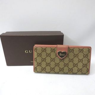 Gucci - グッチ 長財布
 ラウンドファスナー長財布 206650 Ft603913 中古