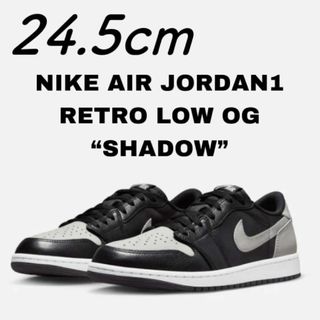 NIKE - 24.5 NIKE AIRJORDAN1 RETRO LOW OG Shadow