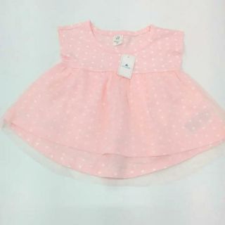 ベビーギャップ(babyGAP)のbabyGAP♢新品♢80♢チュールチュ二ック(Ｔシャツ)