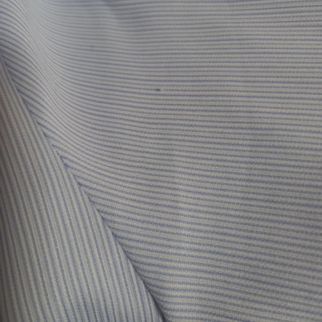 ブラウス　シャツ　七分袖　ストライプ レディースのトップス(シャツ/ブラウス(長袖/七分))の商品写真