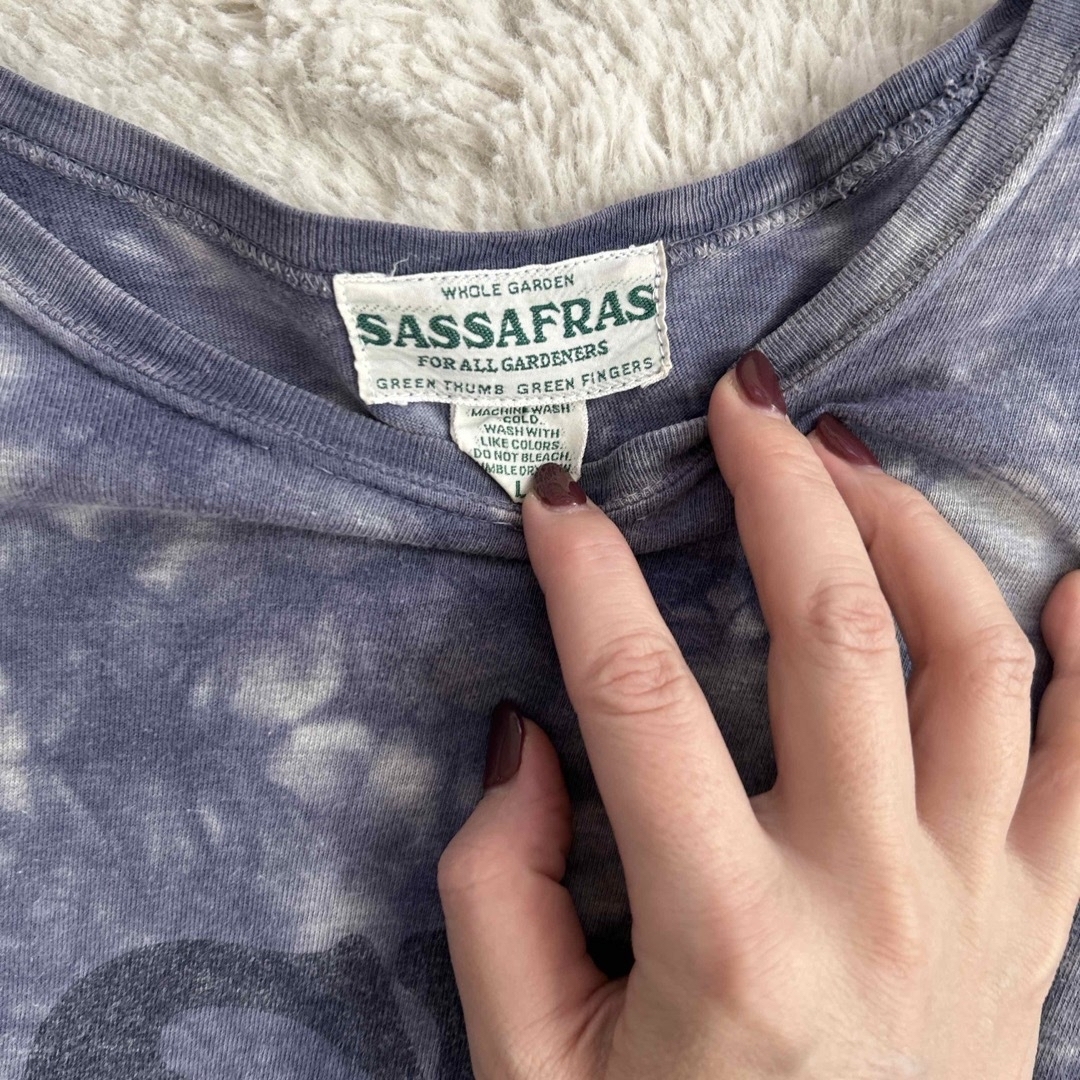 SASSAFRAS(ササフラス)のSASSAFRAS（ササフラス）タイダイTシャツL メンズのトップス(Tシャツ/カットソー(半袖/袖なし))の商品写真