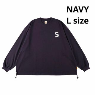 ワンエルディーケーセレクト(1LDK SELECT)のSEE SEE SUPER BIG LS TEE DRAWSTRINGS(Tシャツ/カットソー(半袖/袖なし))