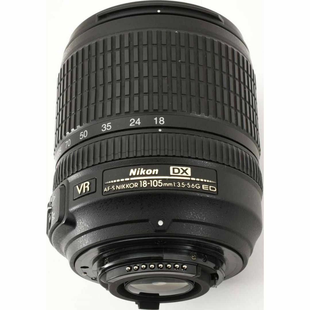 Nikon(ニコン)のD30/5672C ニコン NIKKOR 18-105mm F3.5-5.6G スマホ/家電/カメラのカメラ(レンズ(ズーム))の商品写真