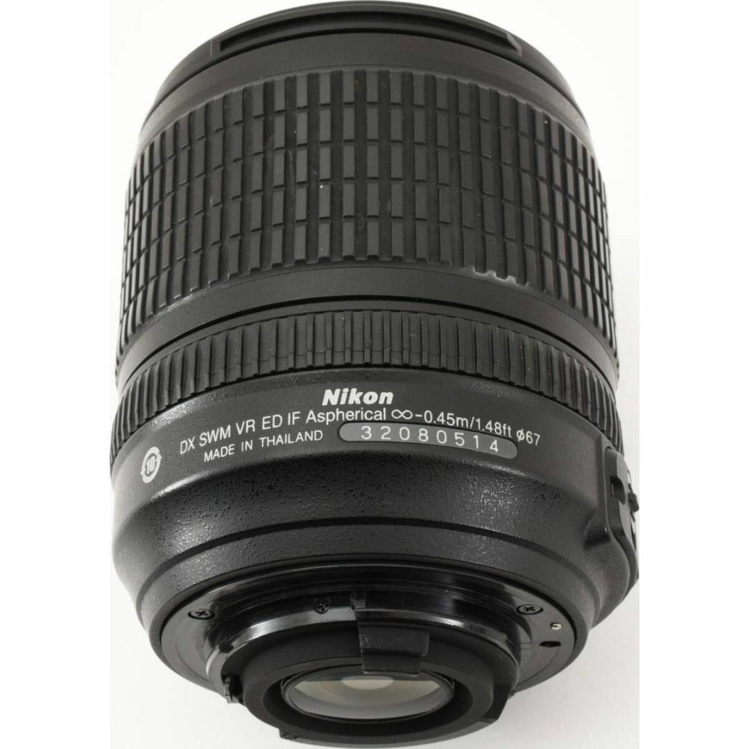 Nikon(ニコン)のD30/5672C ニコン NIKKOR 18-105mm F3.5-5.6G スマホ/家電/カメラのカメラ(レンズ(ズーム))の商品写真