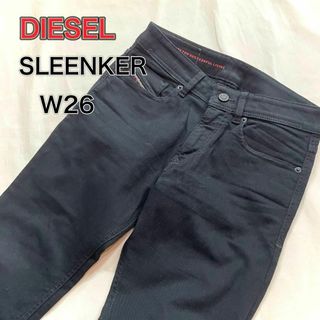 ディーゼル(DIESEL)のディーゼル　1979 SLEENKER 黒　ストレッチスキニー(デニム/ジーンズ)