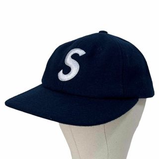 シュプリーム(Supreme)の8209 Supreme Wool S logo 6-Panel Navy(キャップ)