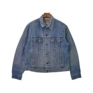 リーバイス(Levi's)のLEVI'S リーバイス デニムジャケット 42(XL位) 青系(デニム) 【古着】【中古】(Gジャン/デニムジャケット)