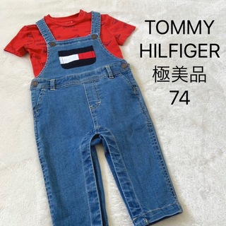 TOMMY HILFIGER - 極美品★トミーヒルフィガー★Tシャツ★ロンパース★セット★74