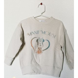 グローバルワーク(GLOBAL WORK)のグローバルワーク　ミニーマウススエット　100(Tシャツ/カットソー)