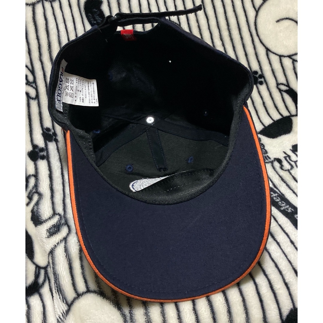 FILA(フィラ)のオススメゴルフキャップ♪紺色様[FILA GOLF フィラゴルフ]帽子CAP レディースの帽子(キャップ)の商品写真