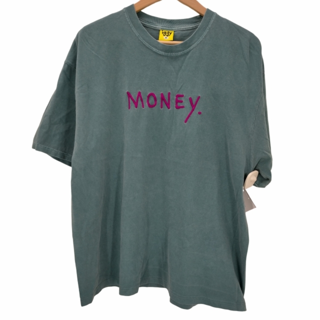 iggy(イギー) MONEY. 刺繍 半袖Tシャツ メンズ トップス メンズのトップス(Tシャツ/カットソー(半袖/袖なし))の商品写真