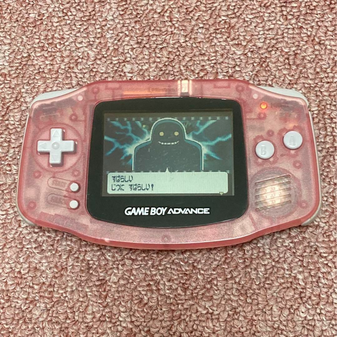 任天堂 - ゲームボーイアドバンス 本体 ミルキーピンクの通販 by ゆい 任天堂 - ゲームボーイアドバンス 本体 ミルキーピンクの通販 by ゆい