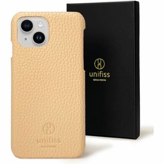 【色:ベージュ】【銀座発】unifiss iPhone 14 第16世代 iPh(その他)